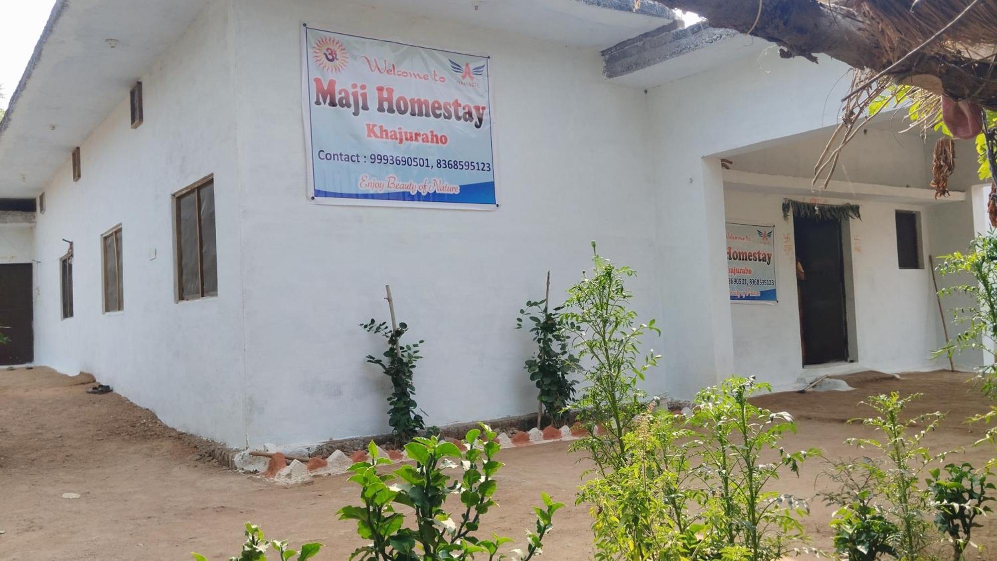 Maji Homestay Khajurāho Exterior foto