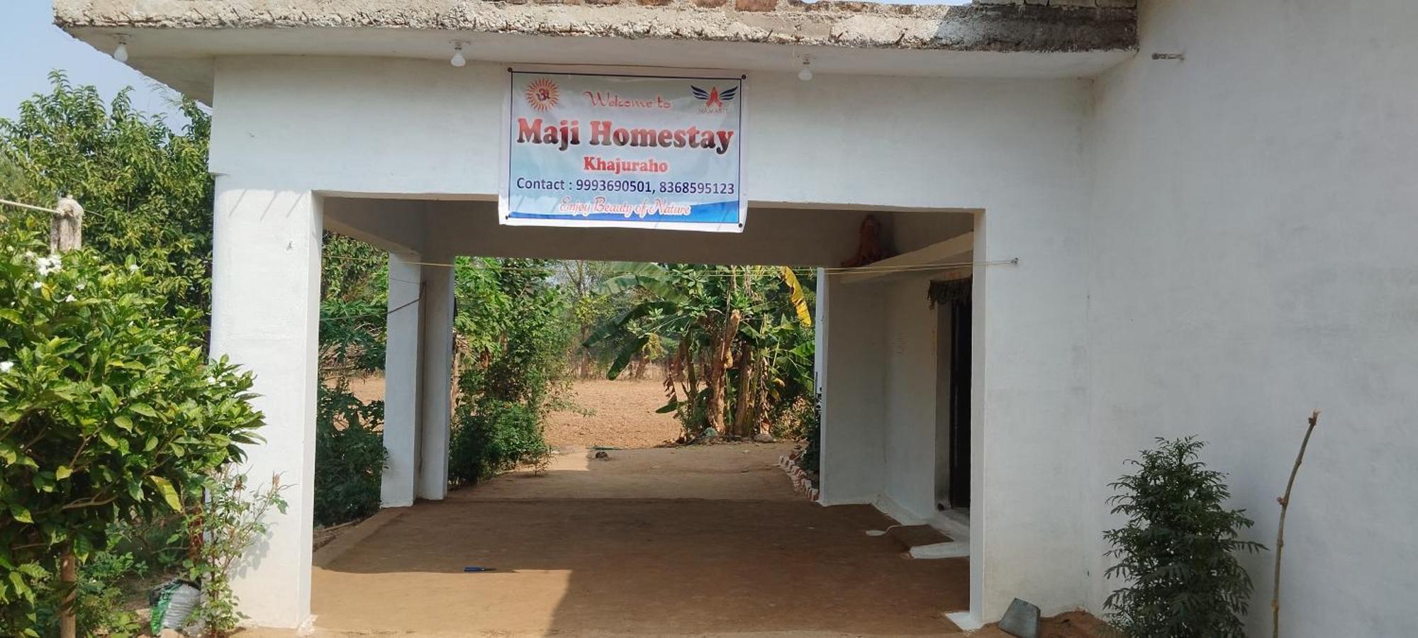 Maji Homestay Khajurāho Exterior foto