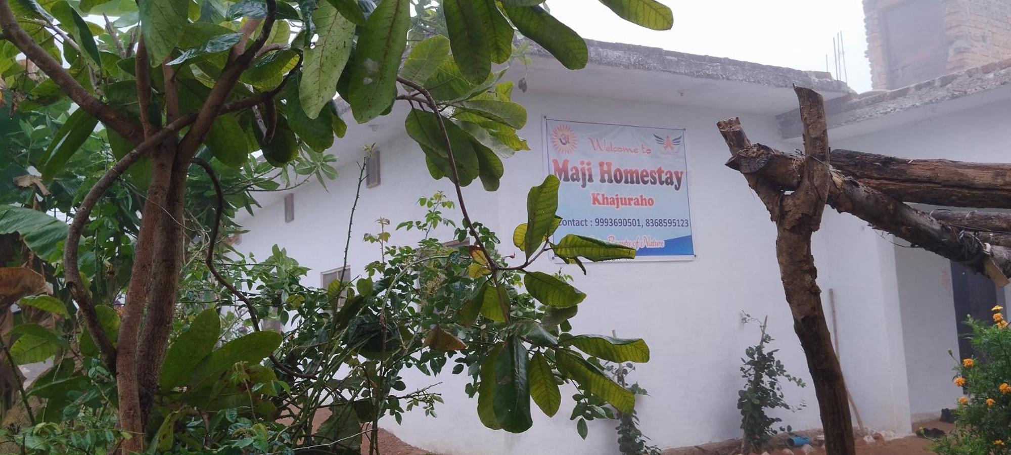 Maji Homestay Khajuraho Khajurāho Exterior foto